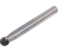 Бор-фреза твердосплавная сферическая D0605 6 мм, хв-к 6 мм SOVIS 15617