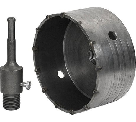 Коронка по бетону ударная 105 мм в сборе, SDS-plus, твердосплавная TORGWIN T893727