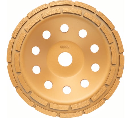 Чашка алмазная 2-х рядный сегмент 180х22.23 мм TORGWIN S63439