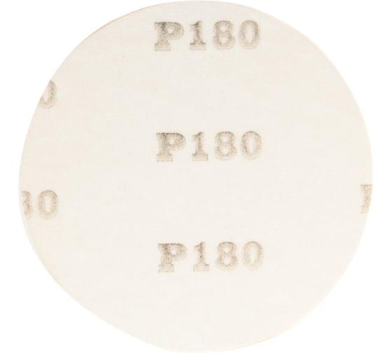 Круг шлифовальный на липучке 125 мм, P180, 10 шт Totflex 4631166051283