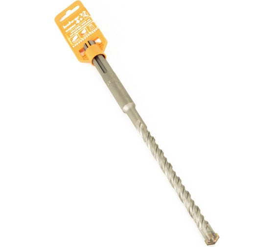 Бур 4+ 16x200х340 мм, 4 резца + 2 спирали, SDS-Max BOHRER 30516345 1