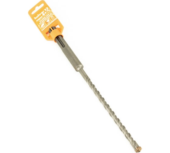 Бур 4+ 12x200х340 мм, 4 резца + 2 спирали, SDS-Max BOHRER 30512345 1