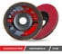 Круг лепестковый торцевой AGGRESSOR-PRO 2 125x22 мм, V, Р40, 25 шт Totflex 4631166199619 3