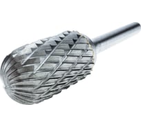 Бор-фреза твердосплавная по металлу сфероцилиндрическая, тип C 16x25x6 мм TORGWIN T353478