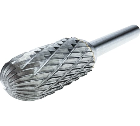 Бор-фреза твердосплавная по металлу сфероцилиндрическая, тип C 12x25x6 мм TORGWIN T145278