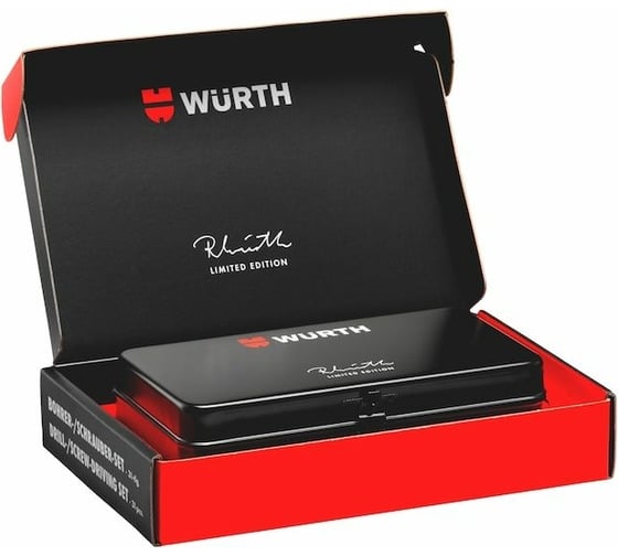Набор из сверл Smart Step, магнитных головок и бит 31 шт Wurth 0624932020