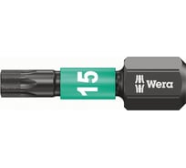 Ударная насадка с алмазным напылением 1/4" C6.3, 1 шт, TX 15x25 мм WERA WE-057623