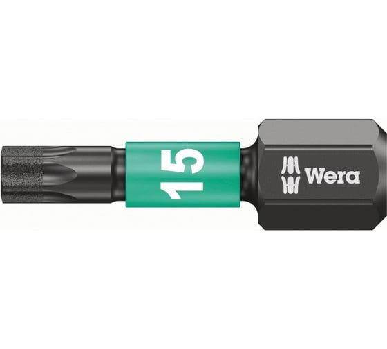 Ударная насадка с алмазным напылением 1/4" C6.3, 1 шт, TX 15x25 мм WERA WE-057623