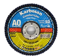 Диск лепестковый flap 125x22 мм, Р40 Karbosan KAR-981450