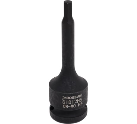 Головка торцевая ударная HEX (H5, 78 мм, 1/2"DR) Rossvik SID12H5