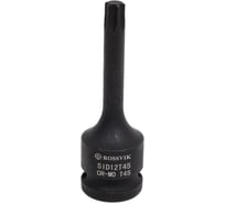 Головка торцевая ударная TORX (T45, 78 мм, 1/2"DR) Rossvik SID12T45