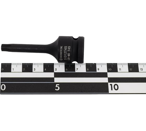 Головка торцевая ударная TORX (T45, 78 мм, 1/2"DR) Rossvik SID12T45