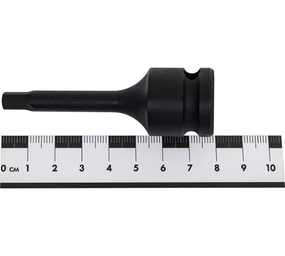 Головка торцевая ударная HEX (H6, 78 мм, 1/2"DR) Rossvik SID12H6