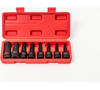 Набор головок ударных (8 предметов, 1/2"DR, hex h5-h19) Rossvik ST241