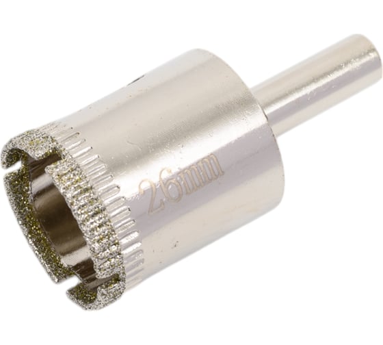 Коронка алмазная по керамике и стеклу 26x55 мм TORGWIN S38868 1