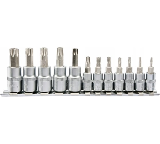 Набор головок со вставками TORX-SECURITY 12 шт. YATO YT-04332 1