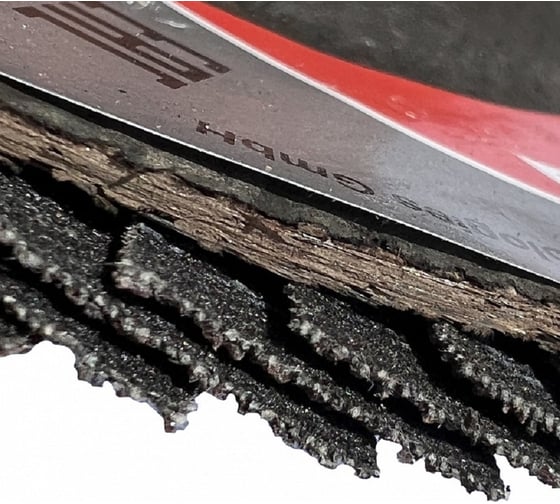 Круг лепестковый торцевой по металлу и дереву (125x22.23 мм; P60) Abraflex FLDH10D125P60