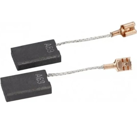 Комплект графитовых щеток 2 шт аналог BOSCH OEM 1617014126/AS Asein 1153J