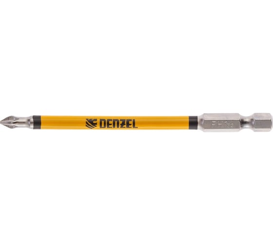Набор бит PH1, 100 мм, 5 шт Denzel 7711327 1