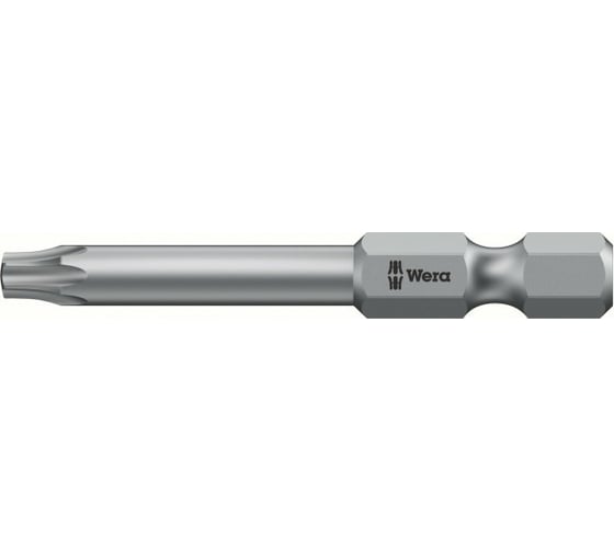 Бита 5-лучевая с отверстием 867/4 Z IPR TORX PLUS 8 IPR, 50 мм, 1/4", E6.3 WERA WE-134604 1