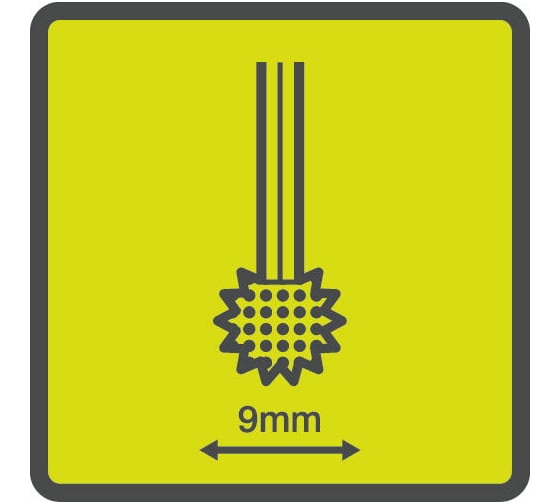 Насадка для прямошлифмашины RAR703 9х3.2 мм Ryobi 5132005865