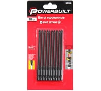 Биты торсионные powerbuilt PH2, 127 мм, 10 шт TORGWIN WBT1144