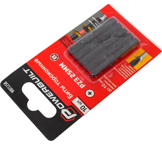 Биты торсионные powerbuilt PZ3, 25 мм, 10 шт TORGWIN WBT1158