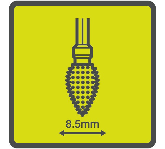 Насадка для прямошлифмашины RAR701 8.5х3.2 мм Ryobi 5132005863