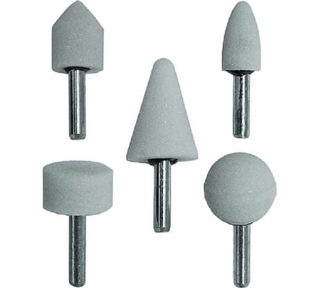 Набор абразивных шарошек насадок 5 предметов Ассорти S.E.B. 511DL-NASH