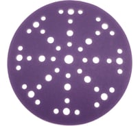 Шлифовальный круг на липучке SAPHIR 48+1 отв., 150 мм, P80, 5 шт ABRAFORM AS5-150-49-P80
