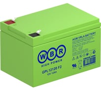 Аккумулятор для ИБП WBR GPL12120 F2 12В, 12 Ач УТ-00000229