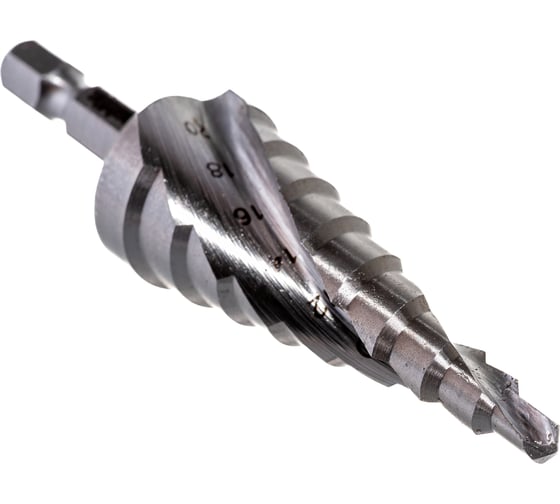 Сверло ступенчатое по металлу (9 ступеней; 4-20 мм; HSS) Makita D-40157