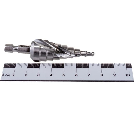 Сверло ступенчатое по металлу (9 ступеней; 4-20 мм; HSS) Makita D-40157
