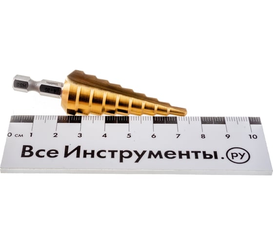 Сверло ступенчатое по металлу (9 ступеней; 4-20 мм; HSS) Makita D-40129