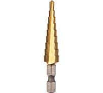Сверло ступенчатое по металлу (9 ступеней; 4-12 мм; HSS) Makita D-40113