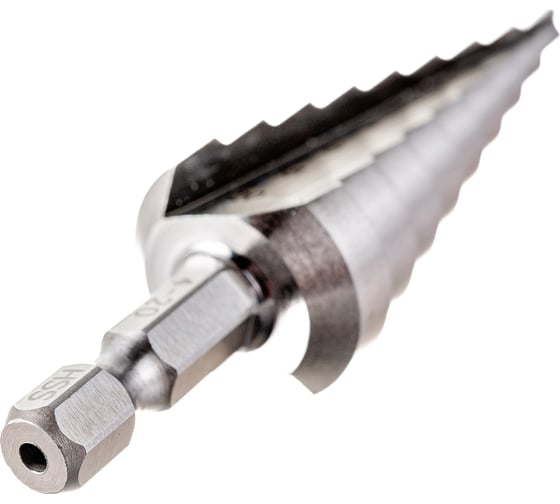 Сверло ступенчатое по металлу (9 ступеней; 4-20 мм; HSS) Makita D-40098