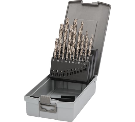 Набор сверл по металлу 1-10.5 мм, HSS-G, 24 шт RUKO 214216RO