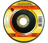 Круг лепестковый торцевой конический (180х22.2 мм; P100) Энкор 55193