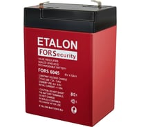 Аккумулятор премиум Магнито-Контакт  ETALON FORS 6045 6В, 4.5Ач Etalon Battery 00-00006942
