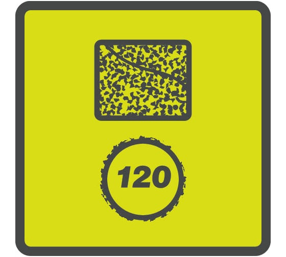 Насадка для прямошлифмашины RAR602-10 10 шт, 15 мм, Р120 Ryobi 5132005857