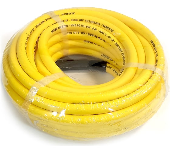 Шланг гибкий Star (15.2 м, 3/8", без разъема QC, желтый) Radex HOSE-SF50FT-3