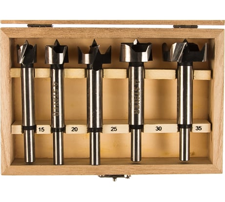 Набор свёрл Форстнера по дереву (15-35 мм) 5 шт. "MASTER" Stayer 29985-H5