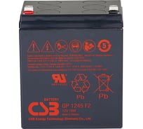 Аккумулятор для ИБП CSB GP1245 (12V16W) 12В, 4.5 Ач УТ-00000096