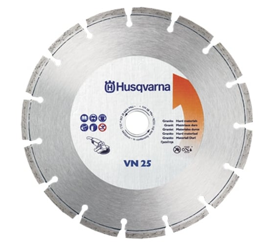 Диск алмазный VN25 (115х22.2 мм) для угловых шлифмашин Husqvarna Construction 5430673-15