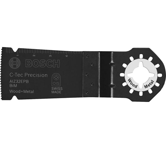 Полотно пильное погружное AIZ 32 EPB for Wood&Metal для инструмента Multi-Cutter (32х50 мм) Bosch 2608661864 1