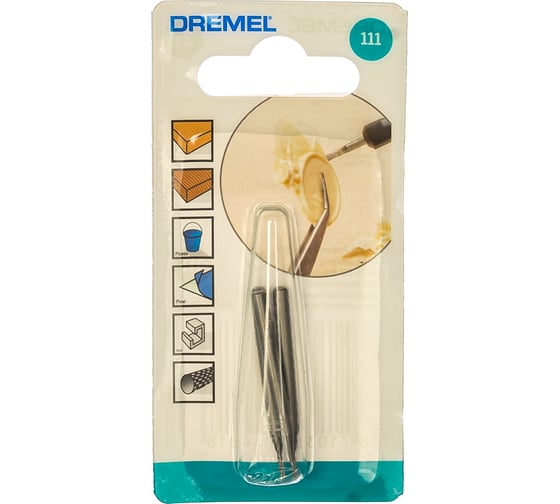 Насадка 111 (0.8 мм) для гравера 3 шт. Dremel 26150111JA
