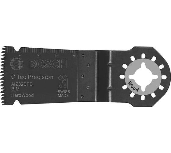 Полотно пильное погружное AIZ 32 BPB for HardWood 5 шт. для инструмента Multi-Cutter (32х40 мм) Bosch 2608661866 1