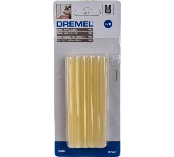 Клеевые стержни (7 мм) по дереву Dremel 2615GG03JA