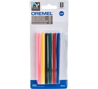 Клеевые стержни цветные (7 мм) Dremel 2615GG05JA