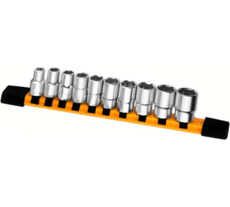 Набор головок INDUSTRIAL 1/4"DR, 10 шт INGCO HKTS14103